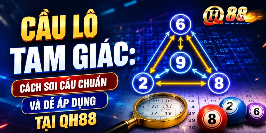 Cầu Lô Tam Giác Cách Soi Cầu Chuẩn Và Dễ Áp Dụng Tại QH88